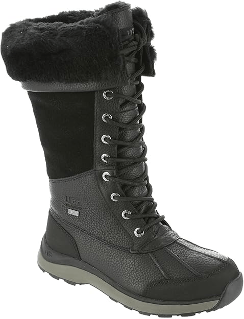 The Adirondack III: Ultimate Tall UGG Boots with Fur Logo