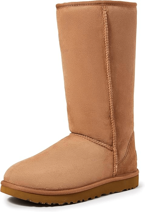 The Classic Tall II — UGG Knee High Boots with Fur Logo