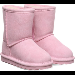 Prism Pink Bearpaw Fur Boots Super Shorty Logo